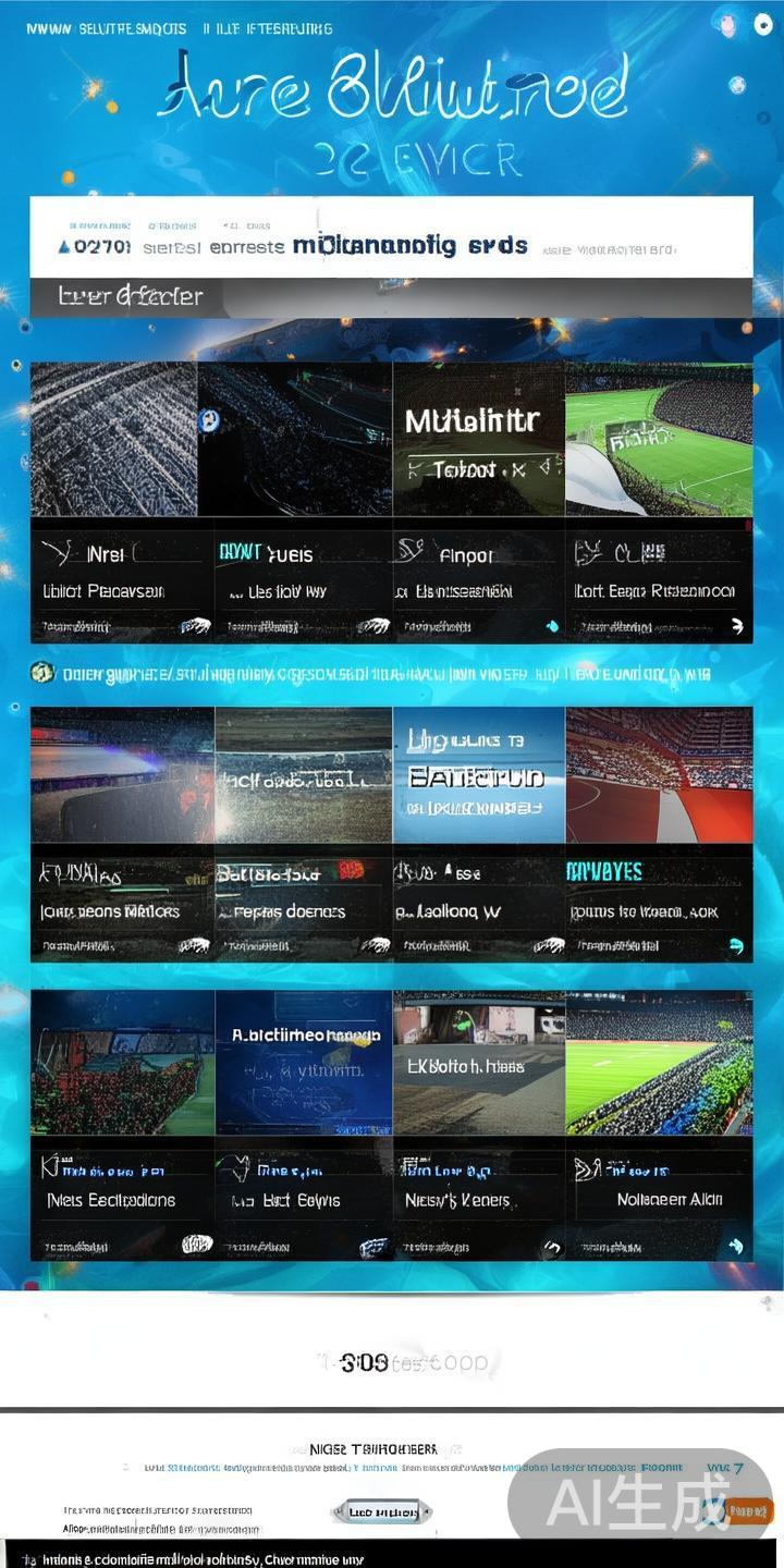 平台首页整合了热门赛事预告，用户可以根据兴趣选择观