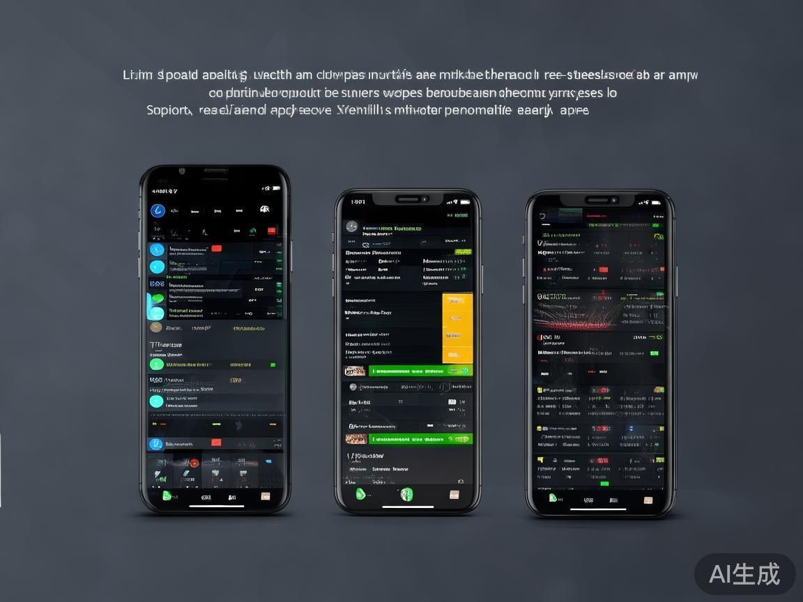 移动端应用的出现，使得用户可以随时随地关注体育赛事