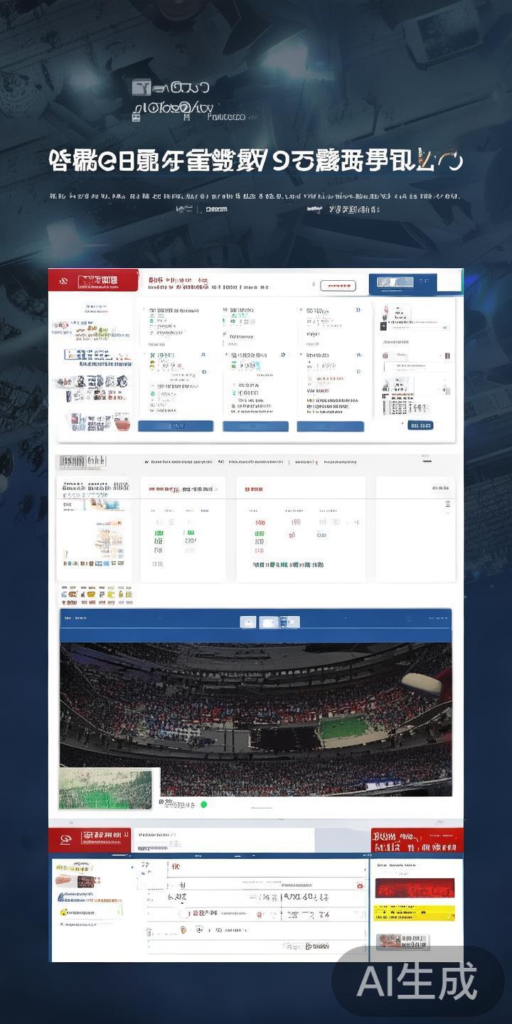 官方首页：这是用户获取所有体育信息的第一入口，涵盖